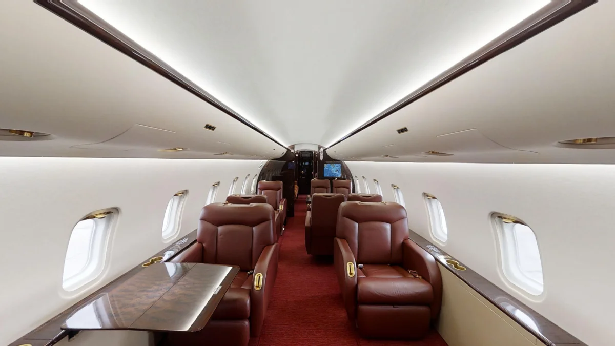 Private Jet · Falcon 7X project preview