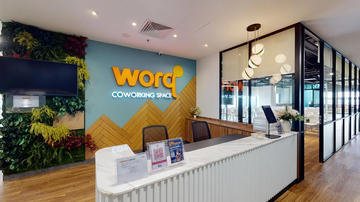 WORQ KL Sentral spatial project preview